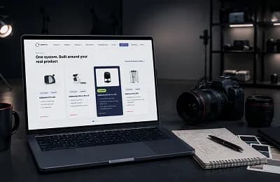 Guia do comprador para escolher um sistema de fotografia de produto