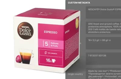 AI OCR da Orbitvu - extraia etiquetas, números de peça e dados de produto das imagens