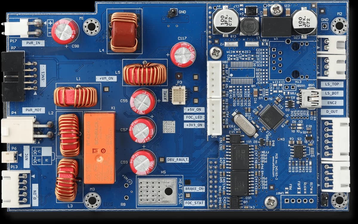 placa eletrônica de amostra do Alphashot XL G2