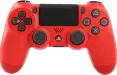 Controle PS4 vermelho para o setor de eletrônicos
