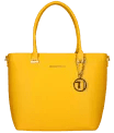 Bolsa amarela para o setor de moda
