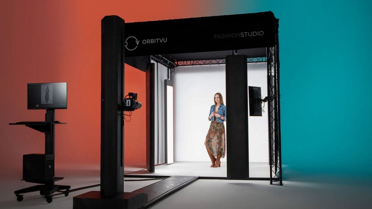 Cabine de fotografia automatizada Orbitvu Fashion Studio