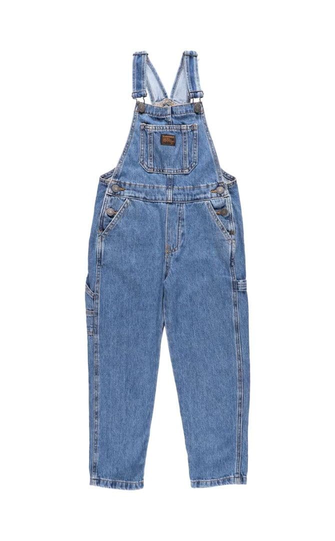 Macacão jeans azul clássico