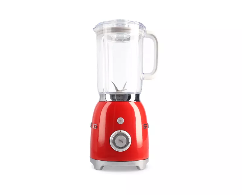 Fotografia de eletrodoméstico mixer vermelho