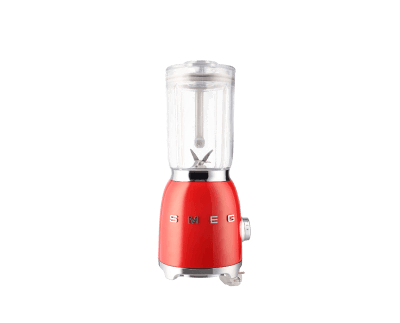 Liquidificador estilo retrô vermelho