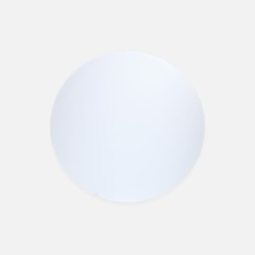 Disco acrílico sem marcações