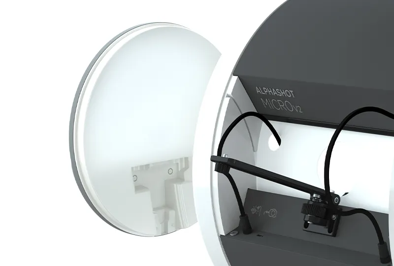 Portas de LED com contraluz