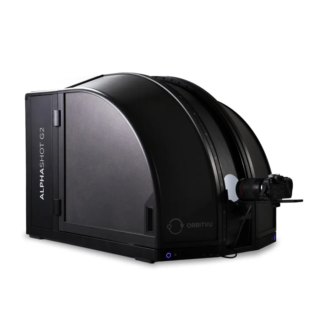 Prévia das especificações do Alphashot Pro G2