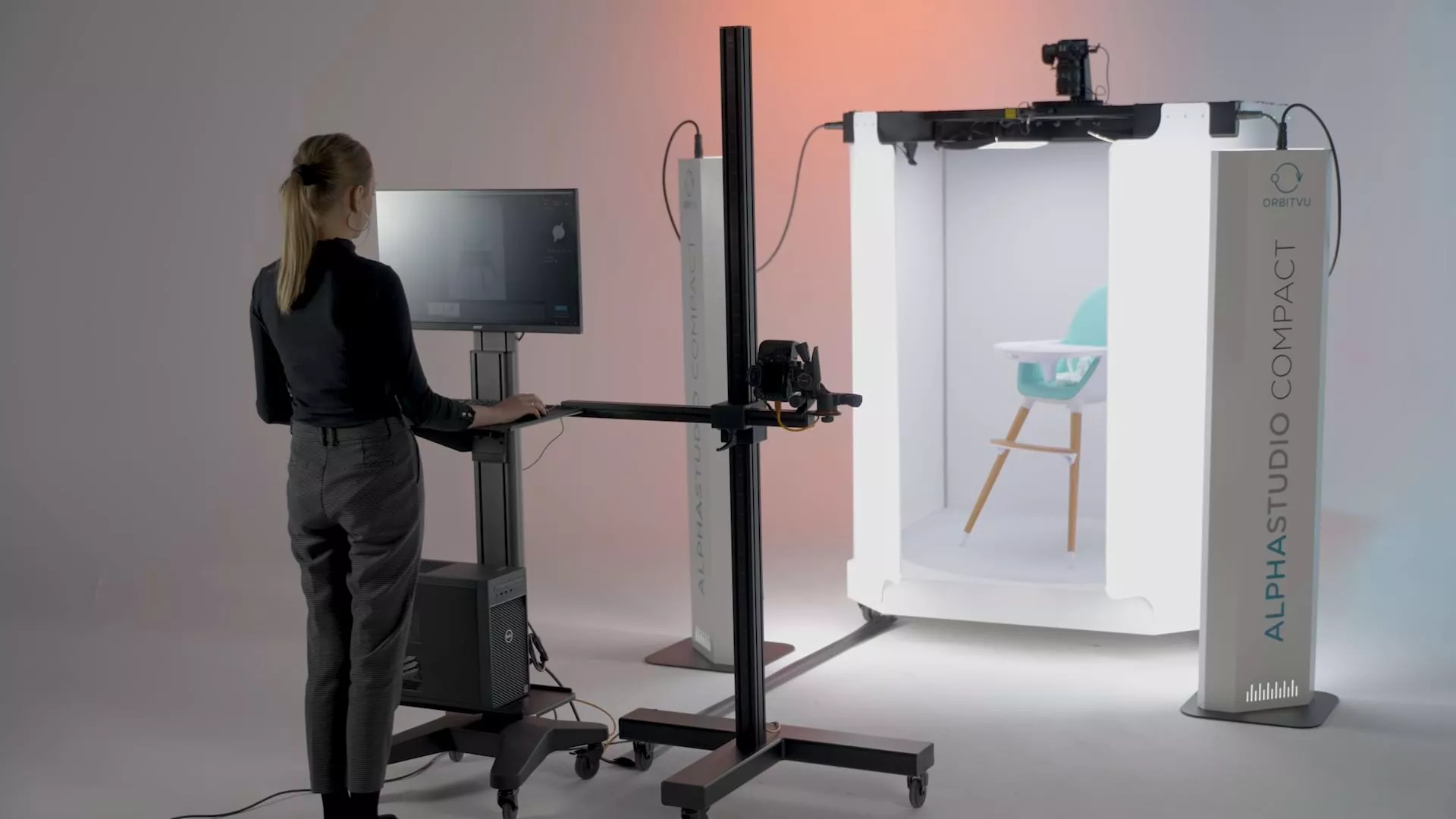 Vídeo do fluxo de trabalho do Alphastudio Compact