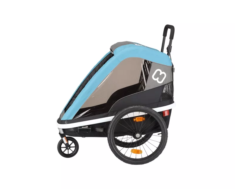 Foto de produto do trailer de bike
