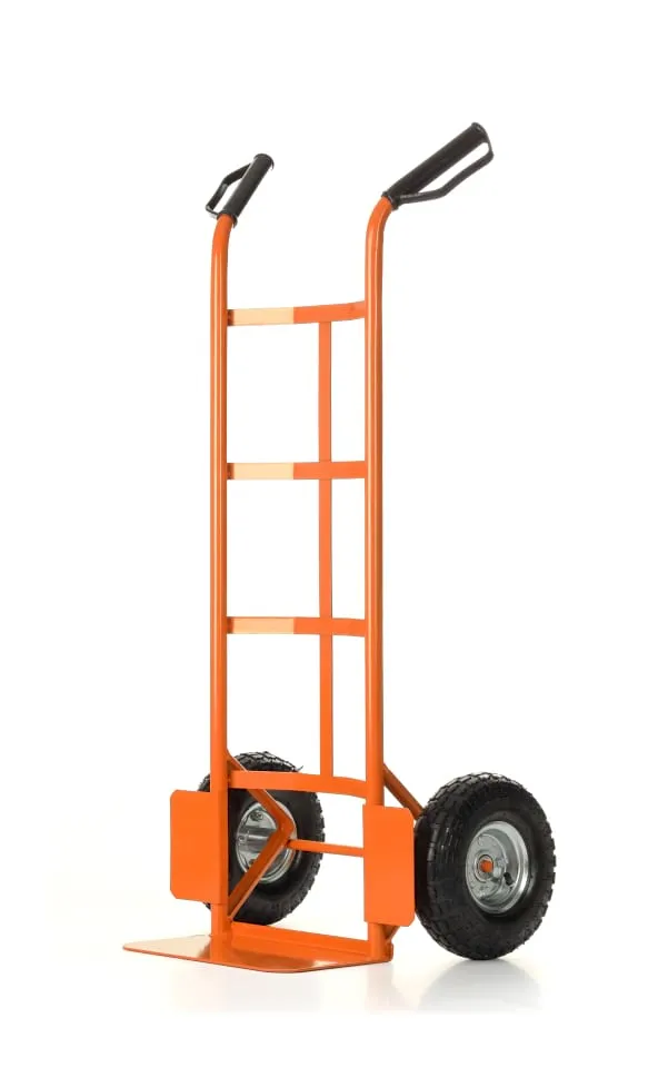 Packshot do carrinho laranja