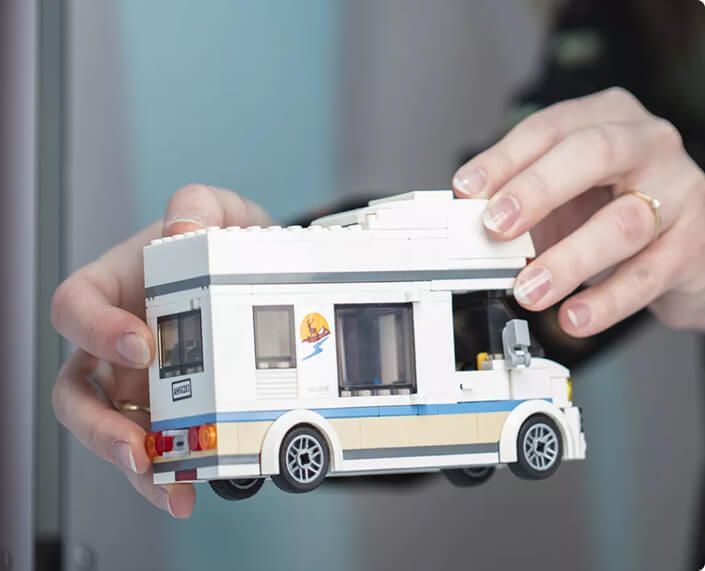 Câmera motorizada para fotografia automotiva